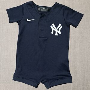 Nike Yankees Romper 3–6M • Navy MLB One-Piece
